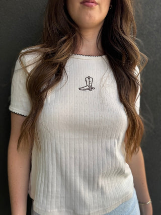 CowBoy Boots Tee