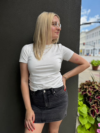 Soul Ties Ruched Back Tee