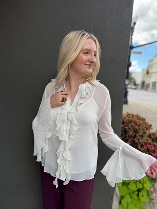 Oh So Chiffon Blouse