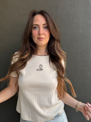 CowBoy Boots Tee