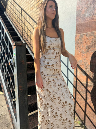 Blurred Floral Dress