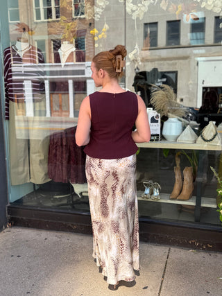 Leanne Peplum Top