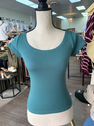 Reversible Striped Top
