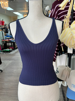 Wide Ribbed Tank Top