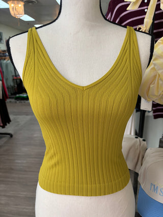 Wide Ribbed Tank Top