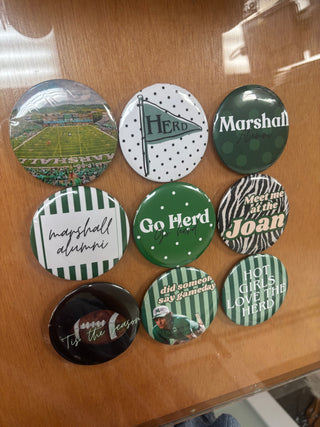 Marshall Game Day Buttons