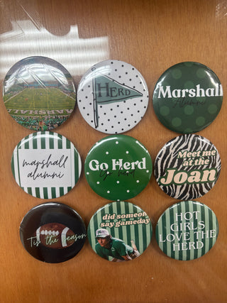 Marshall Game Day Buttons