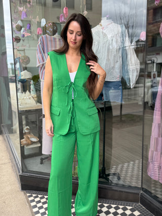 Be Herd Sleeveless Blazer