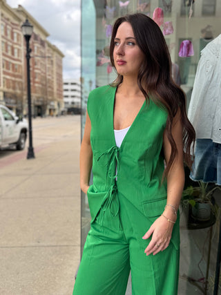 Be Herd Sleeveless Blazer