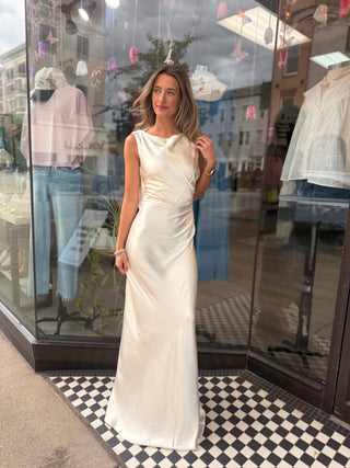 Halo Draped Dress