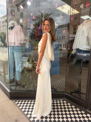 Halo Draped Dress