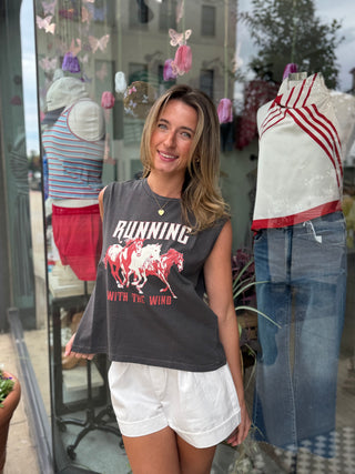 Running with the Wind tee