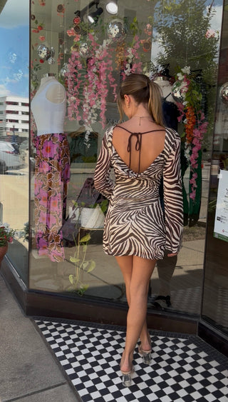 Wild Side Mini Dress