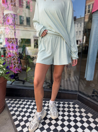 Summer Love Stripe Shorts