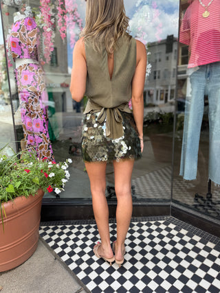 Dirty Martini Mini Skirt