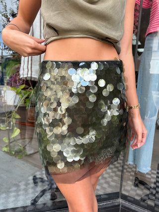 Dirty Martini Mini Skirt
