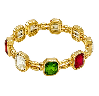 Happy Holiday Stretchy Bracelet