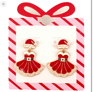 Santa Earrings