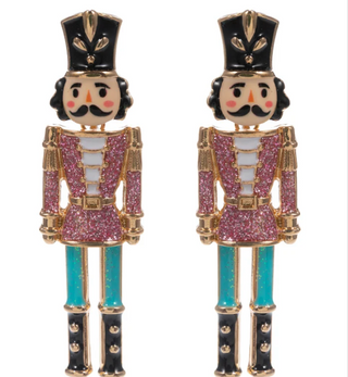 Metal Nutcracker Earring