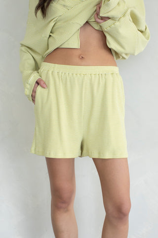 summer love stripe shorts