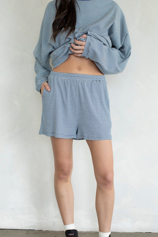 summer love stripe shorts