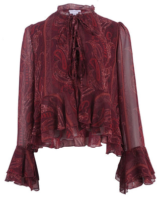 Savannah Ruffle Top