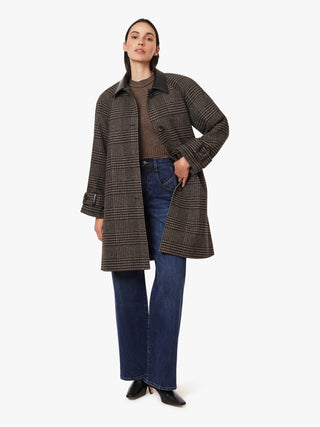 Audrey Plaid Coat