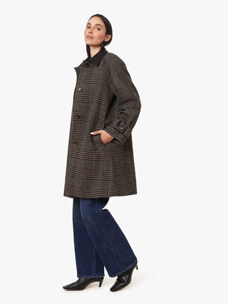 Audrey Plaid Coat