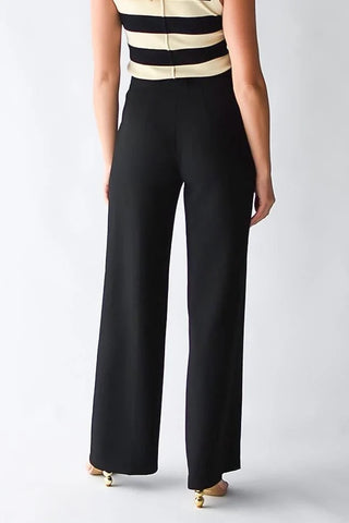 Black Diana Wide Leg Pant