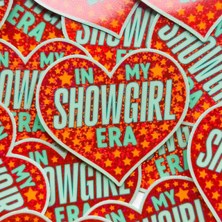 In my Showgirl Era Sticker!