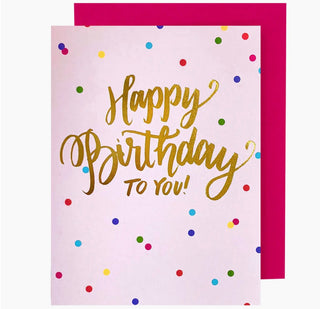 Happy Birthday To You Card