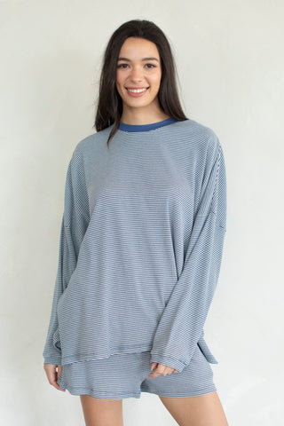 summer loving stripe shirt
