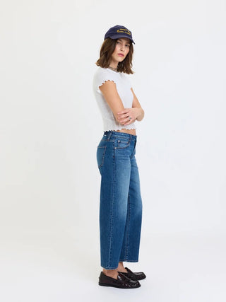 Keeper Cropped Low Rise Straight