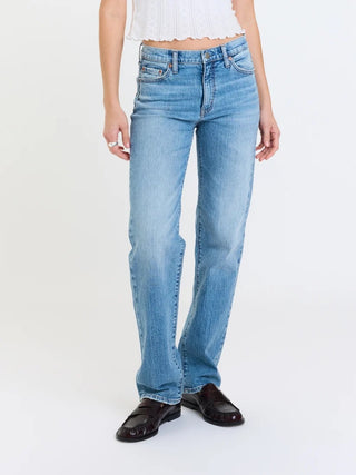 Rebel Mid Rise Slim Jean
