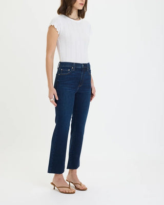 Shy Girl High Rise Crop Flare Jean