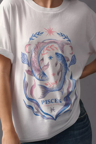 Water Color Zodiac Tee