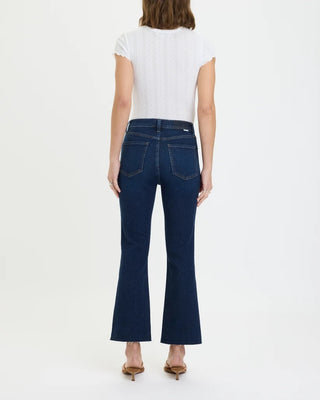 Shy Girl High Rise Crop Flare Jean