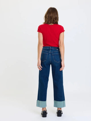 Pleaser High Rise  Wide Ankle Jean