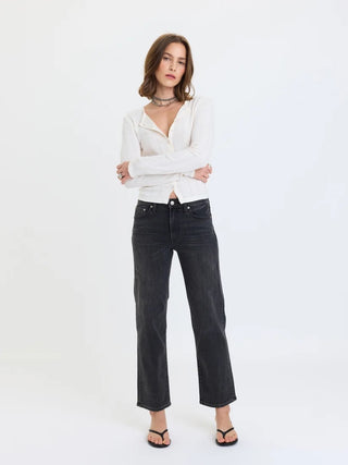 Rebel Mid Rise Slim Jean