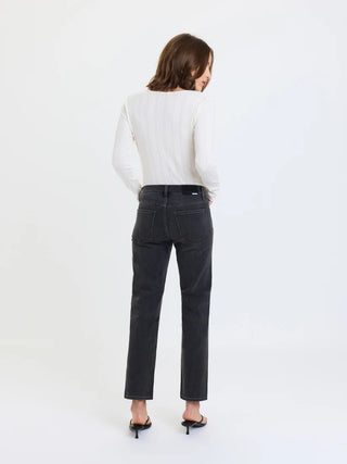 Rebel Mid Rise Slim Jean