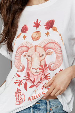 Water Color Zodiac Tee