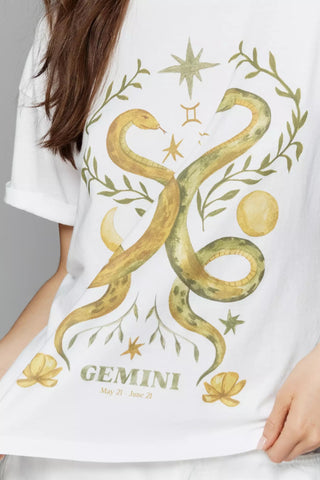 Water Color Zodiac Tee