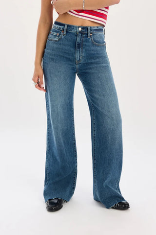 Far Out High Rise Wide Jean