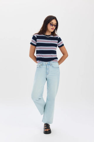 Pleaser High Rise  Wide Ankle Jean