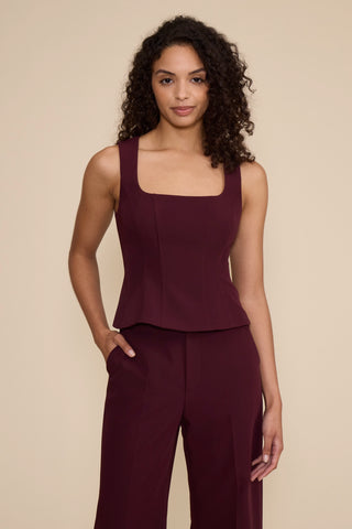 Leanne Peplum Top