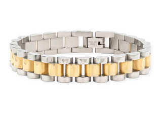 Rolly Two Tone Bracelet