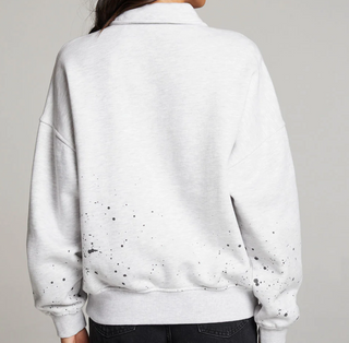 New York Splatter Half Zip