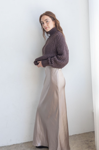 Chunky Brown Sweater