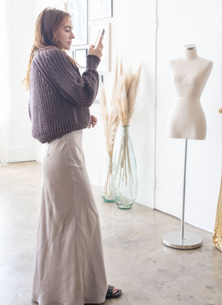 Chunky Brown Sweater