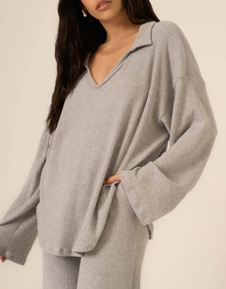 Zoey Brushed Rib Longsleeve